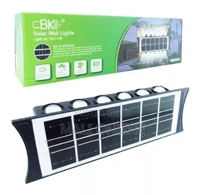 Solar Wall Light Bk-12 12 Led Dual Color Outdoor Lamp Ip65 Waterproof