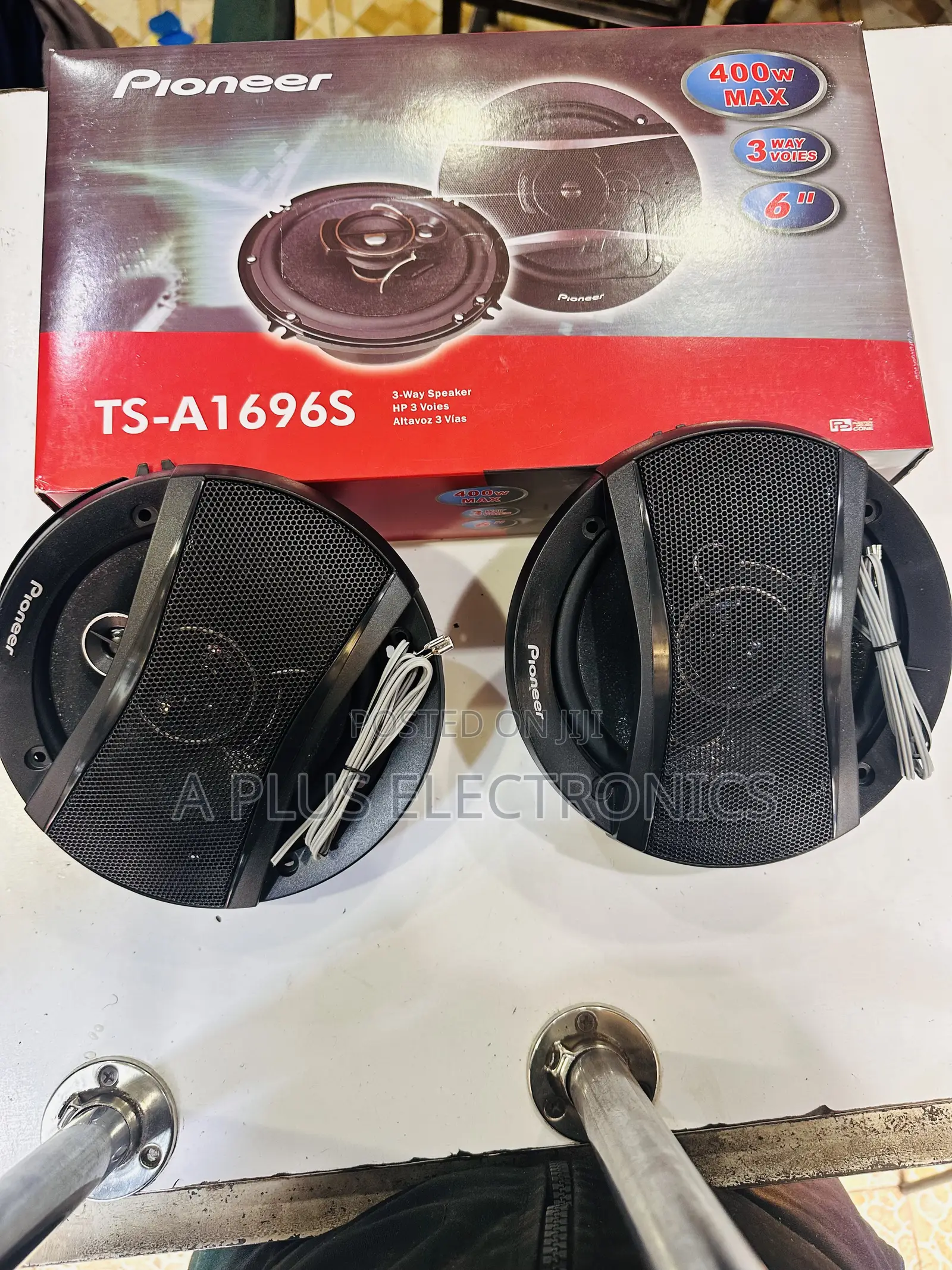 Pioneer 6 Inch Car Speakers – Deep Smooth Treble