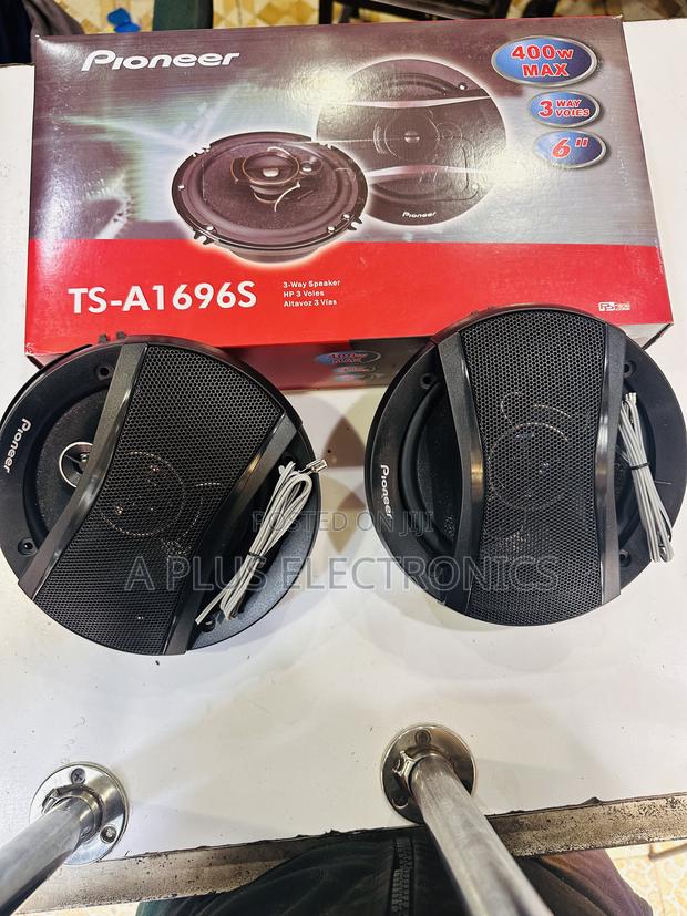 Pioneer 6 Inch Car Speakers – Deep Smooth Treble - main view
