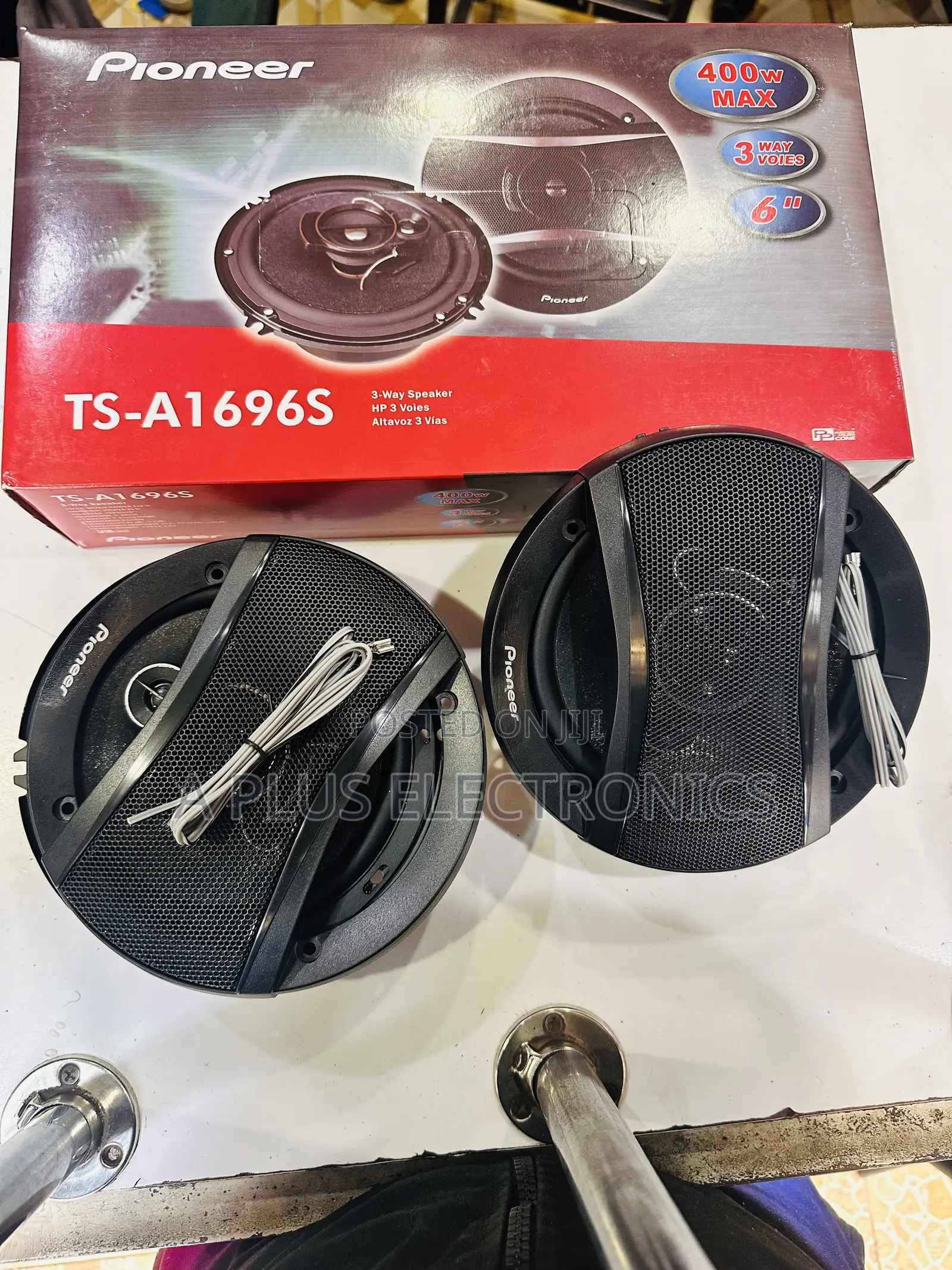 Pioneer 6 Inch Car Speakers – Deep Smooth Treble