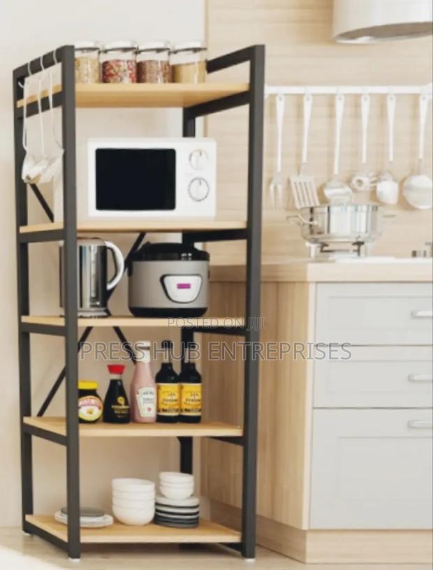 Multifunctional Kitchen Storage Rack." - thumbnail 3