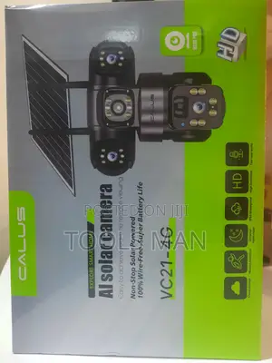 Sim 4g Ai Solar Triple Lens PTZ CCTV Camera Hd Wireless.Calus Vc21