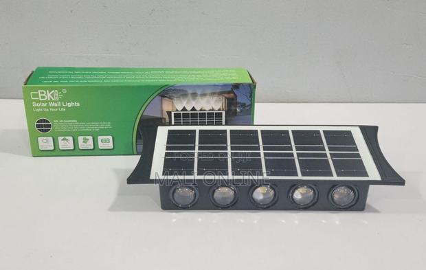 Solar Wall Light Bk-10 10 Led Dual Color Outdoor Lamp Ip65 Waterproof
