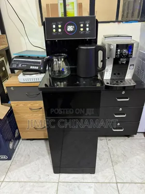Electromate Bottom Load Hot Cold Water Dispenser With Coffee Maker