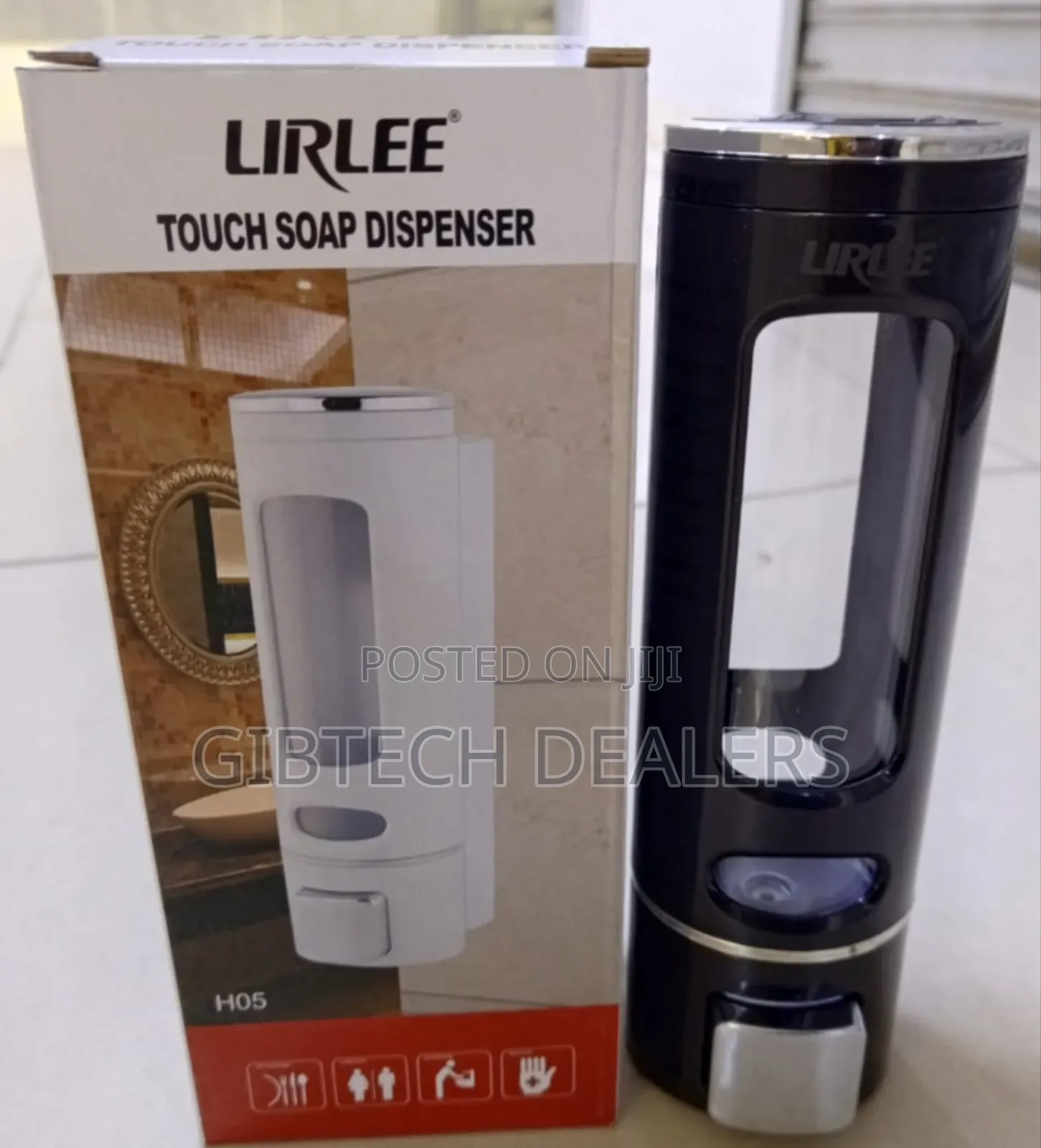 Lirlee Touch Soap Dispenser