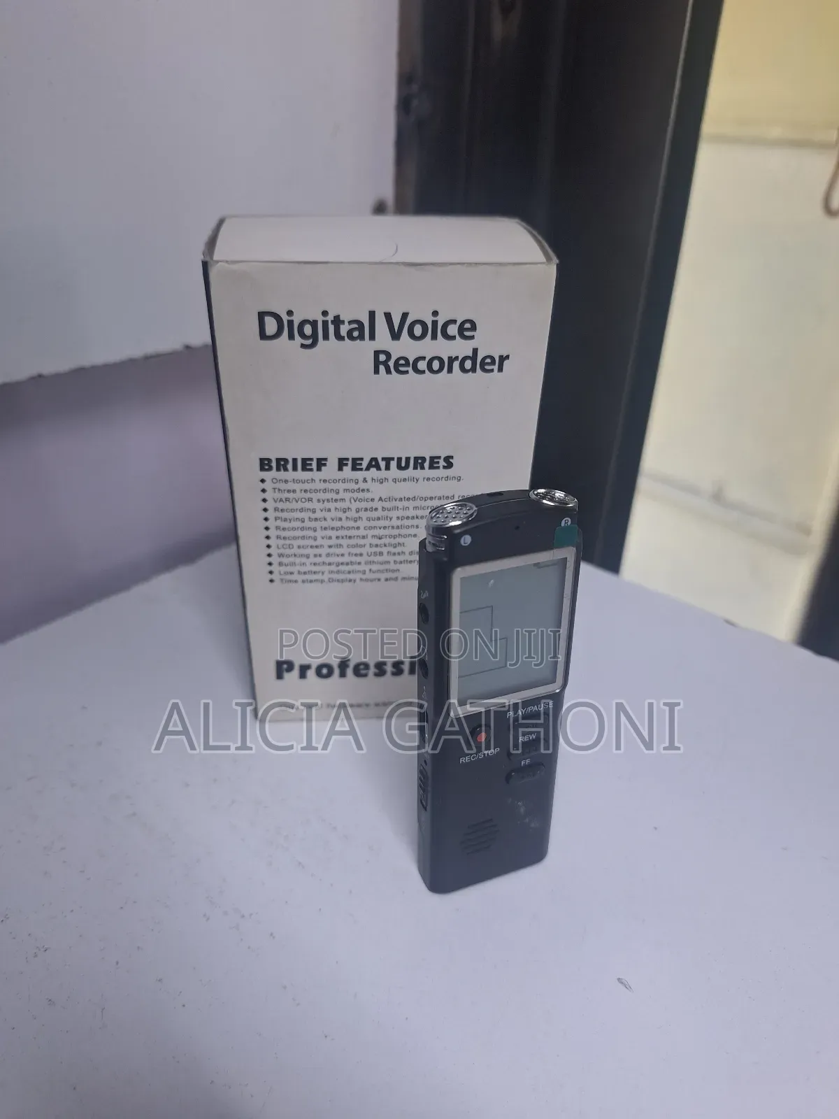 New 16gb Rechargeable Digital Voice Recorder