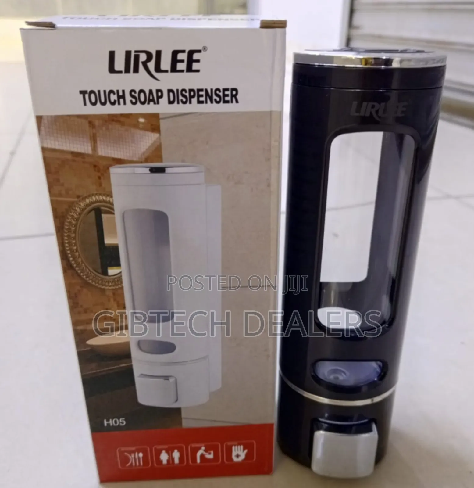 Lirlee Manual Soap Dispenser