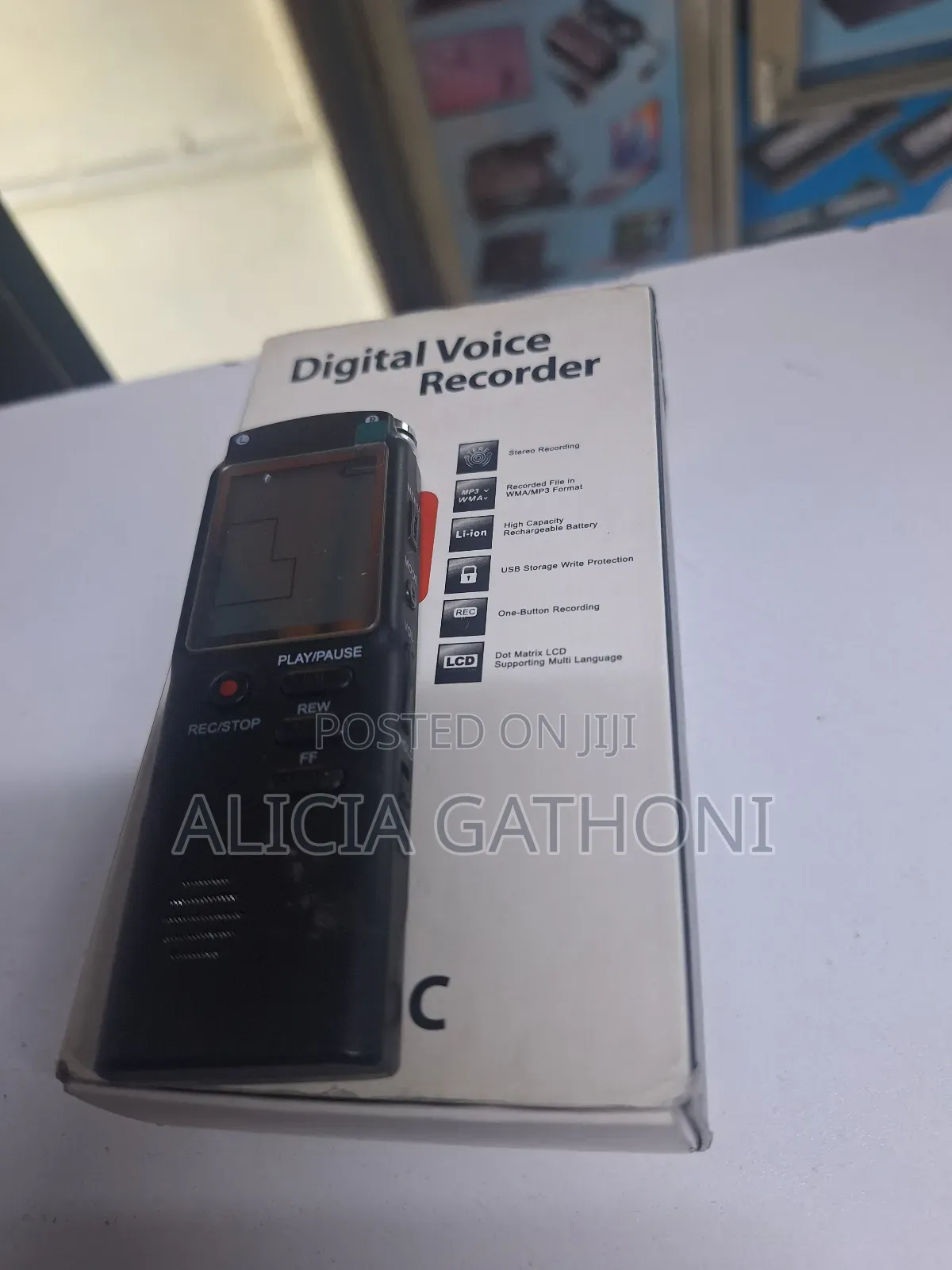 32 Gb Digital Voice Recorder With Inbuilt Battery
