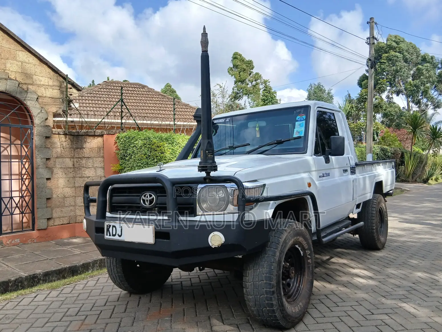 Toyota Land Cruiser 79 Series 2003 White