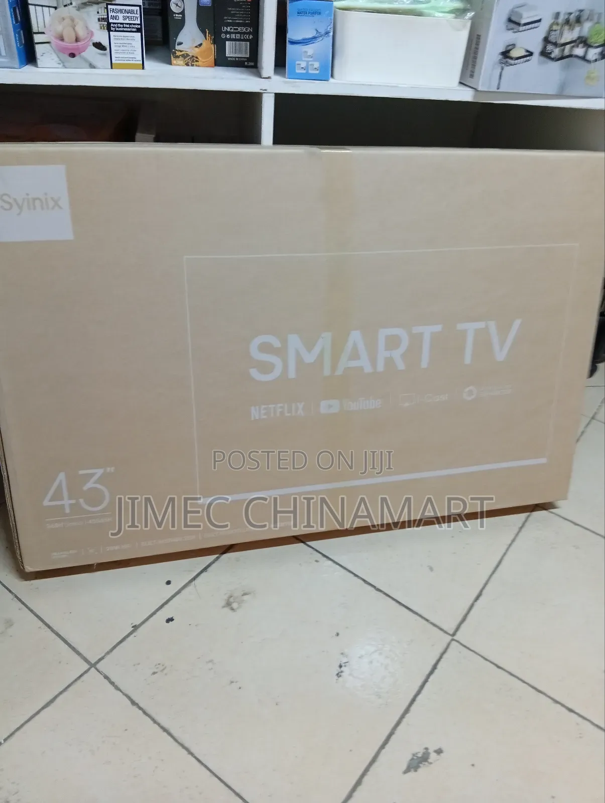 Syinix 43′′ Smart Led Tv – Full Hd Android