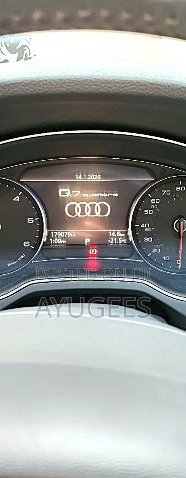 Audi Q7 3.0T Premium quattro 4dr SUV AWD (3.0L 6cyl S/C 8A) 2015 Black