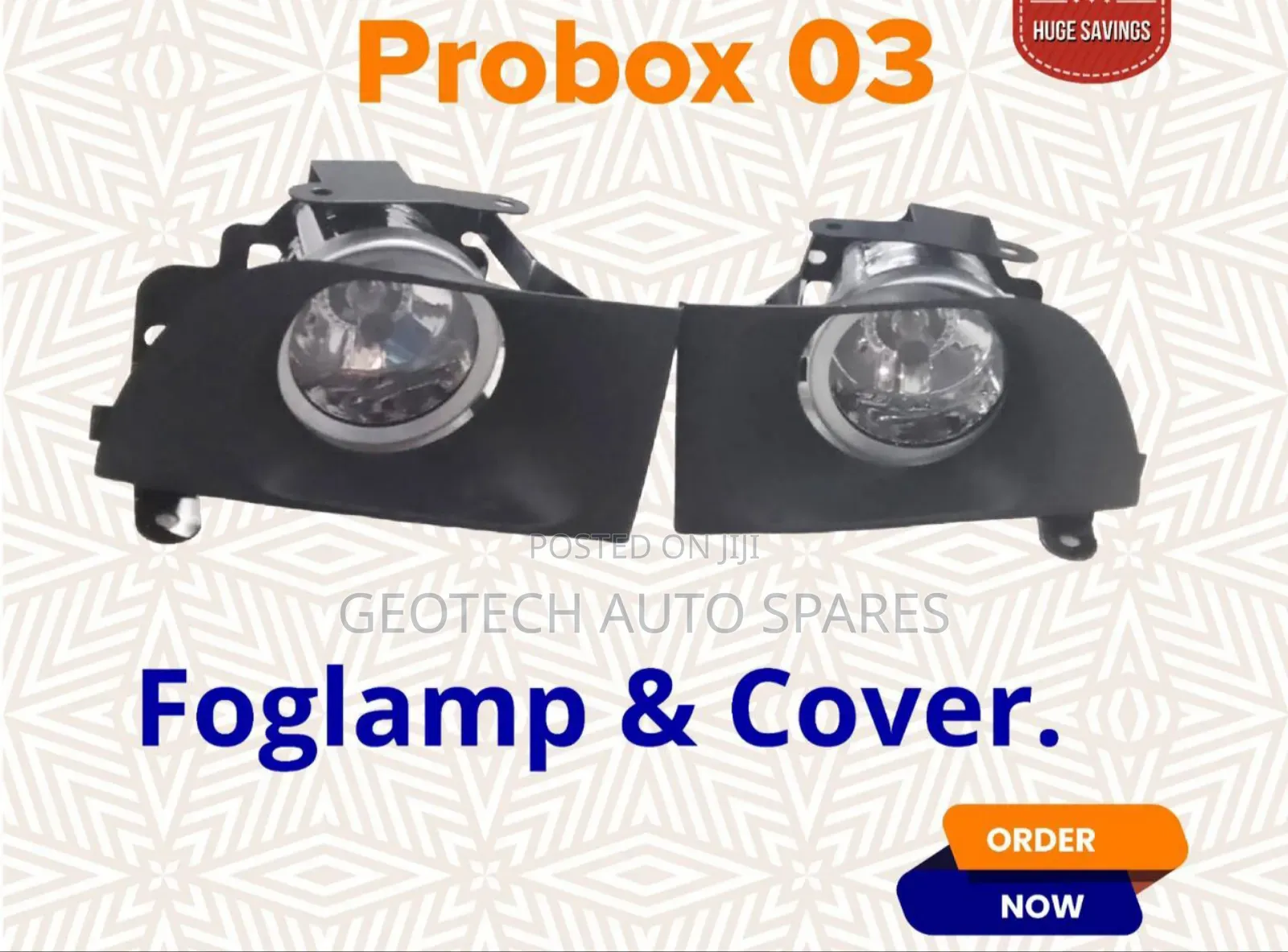 Toyota Probox 2003 Foglights Complete Set