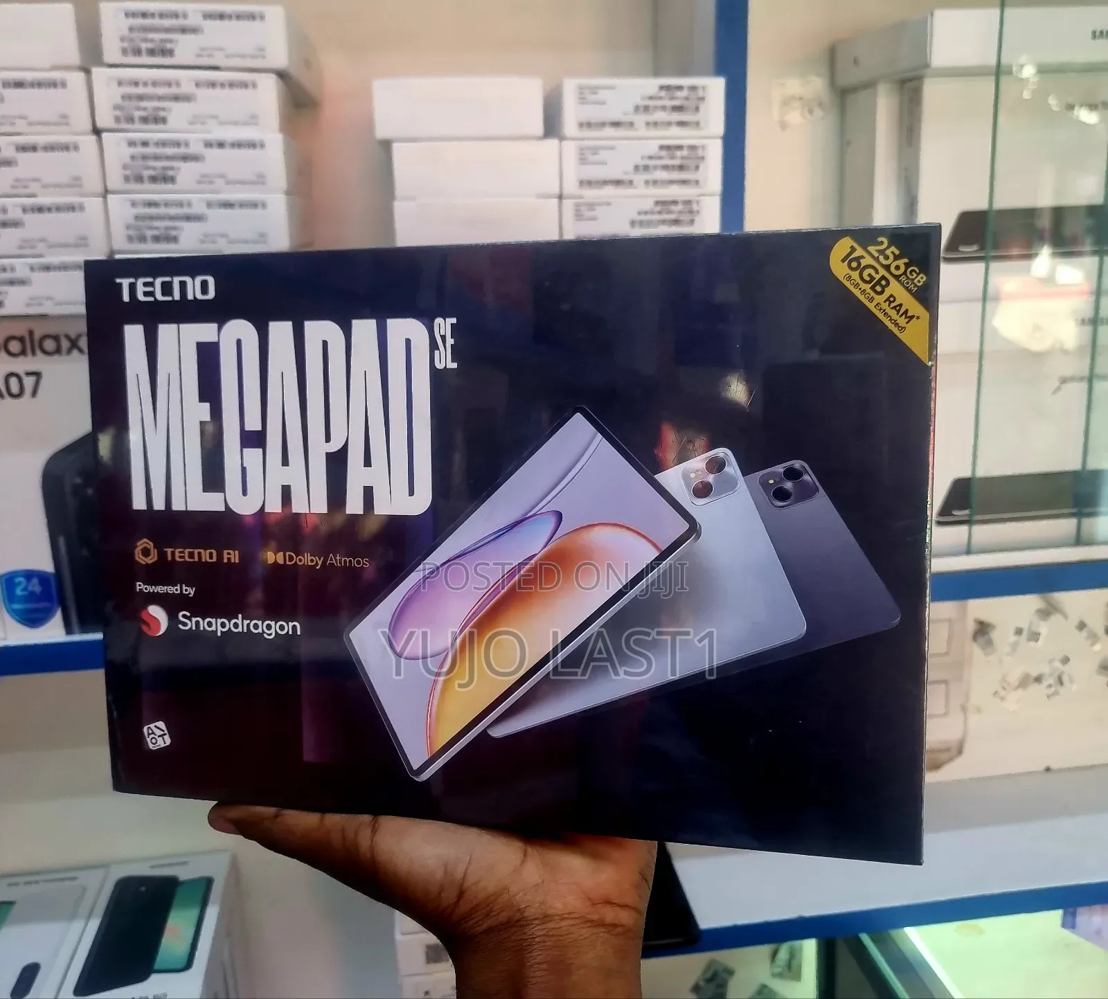New Tecno Megapad SE 8 GB Black
