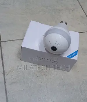 360 Degree 1080p Hd Easy Installation Home Security Wifi Bulb Camera