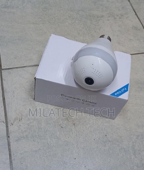 360 Degree 1080p Hd Easy Installation Home Security Wifi Bulb Camera