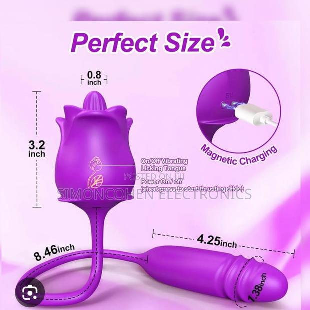 Rose Toys Nipple Clitoral Sucking Rose Vibrator Sex Toys For Woman