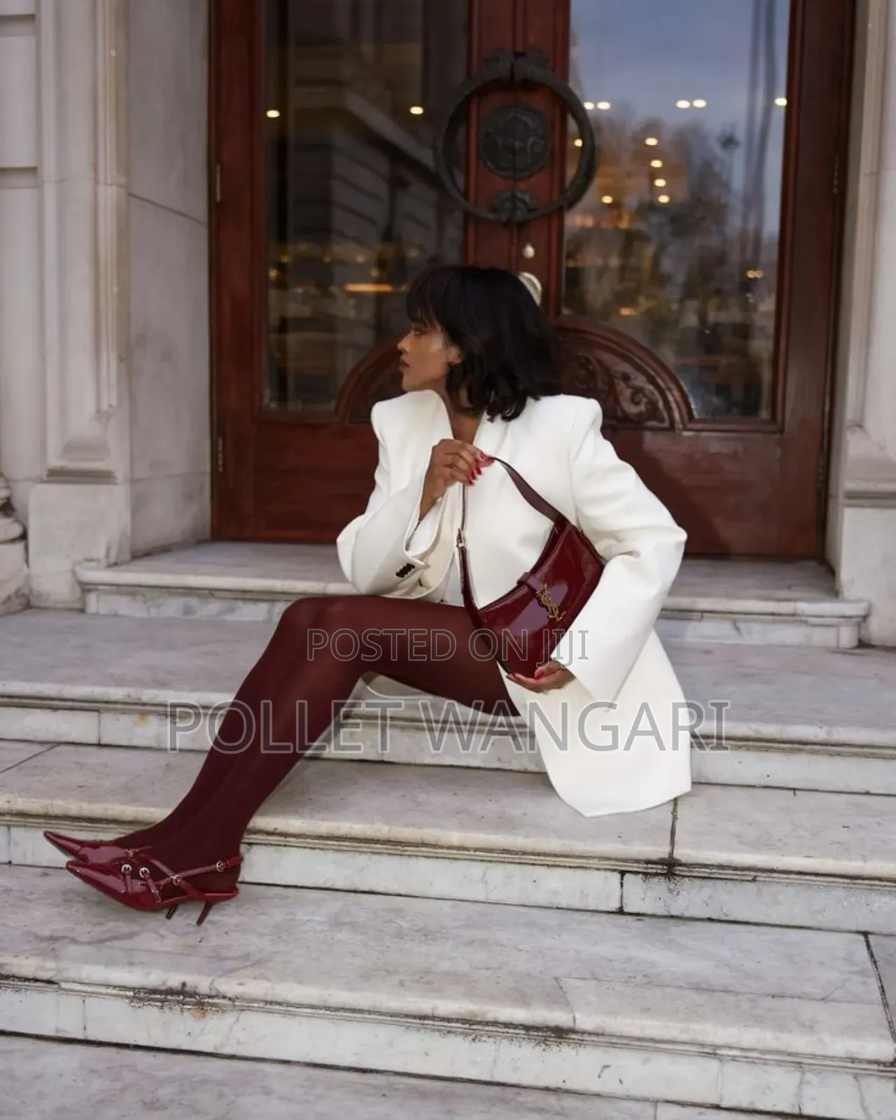 Maroon Stockings