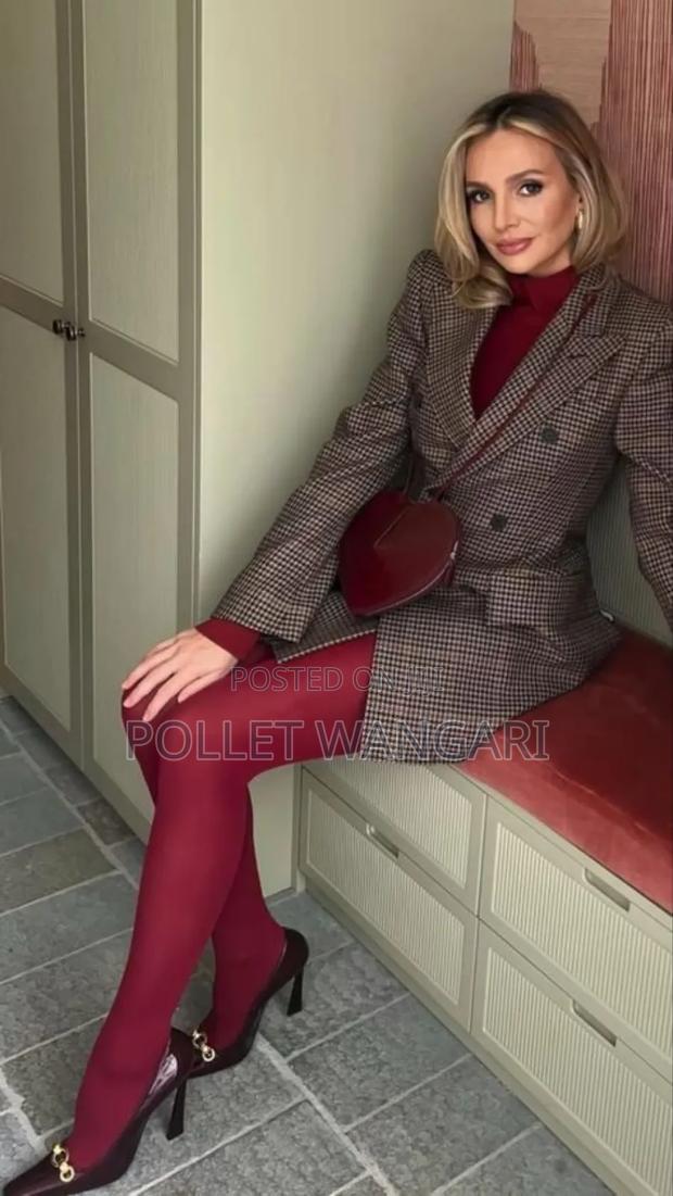 Maroon Stockings - thumbnail 5