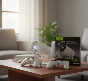 Calus H5 Max Game Projector 2-in-1. 2 Pads.Pre Installed 1900 Games