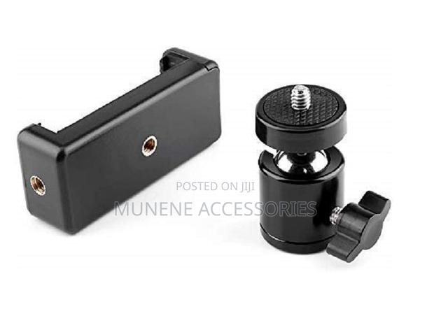 2 in 1 Mobile Tripod Holder Clip With Ball Head Adapter Set for Tripod - main view