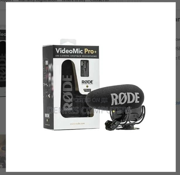 Rode Videomic Pro+ Camera Mount Shotgun Microphone