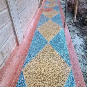 Decorated Terrazzo Floor