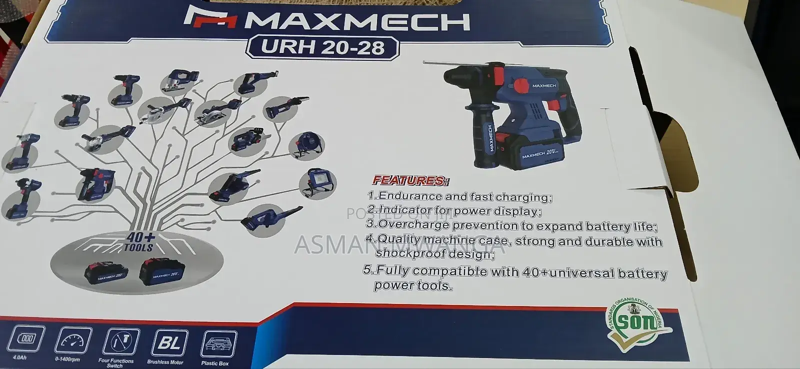 Universal Rotary Hammer 20–28