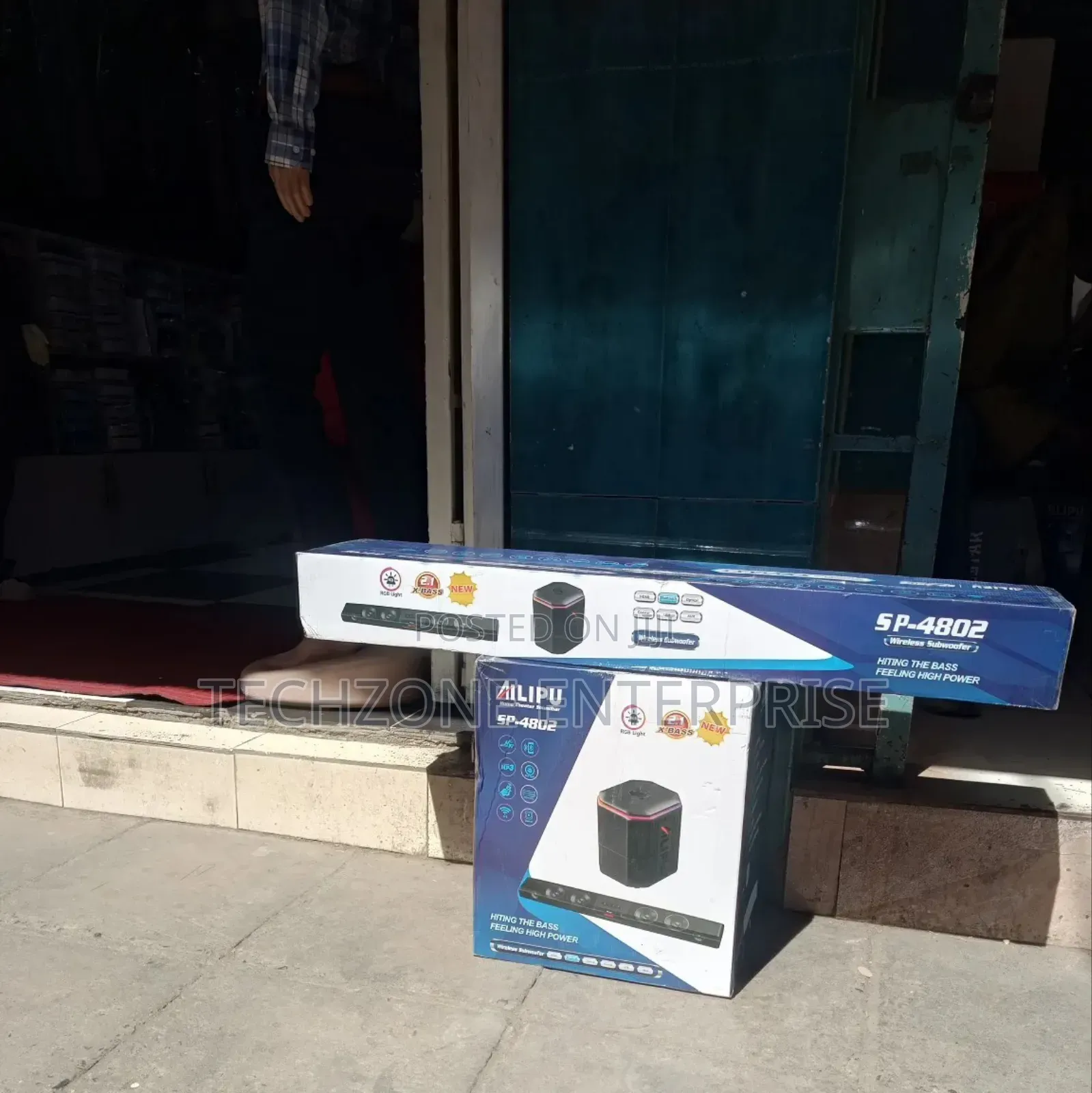 2.1ch Ailipu Sounbar Homethearte Speaker System 