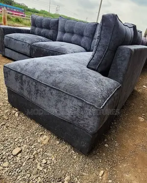 Grey L Shaped Sofa