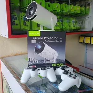 Calus H5 Max Portable Projector, "2-in-1 Game Projector.