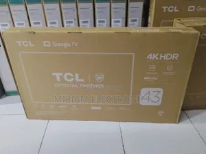 TCL 43" Smart V6c Google Tv