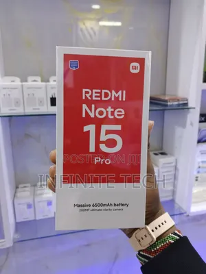New Xiaomi Redmi Note 15 Pro 512 GB Black