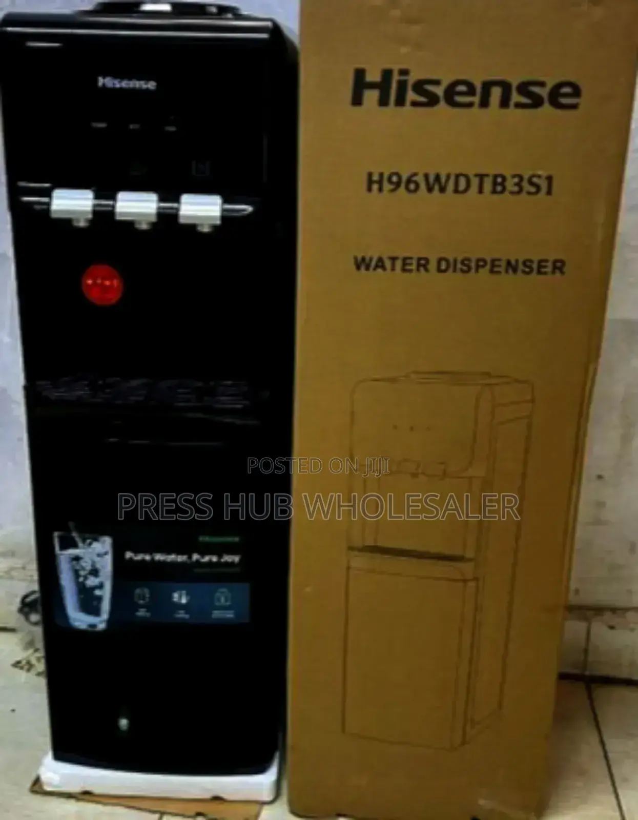 Hisense 3-Tap Bottom Load Water Dispenser
