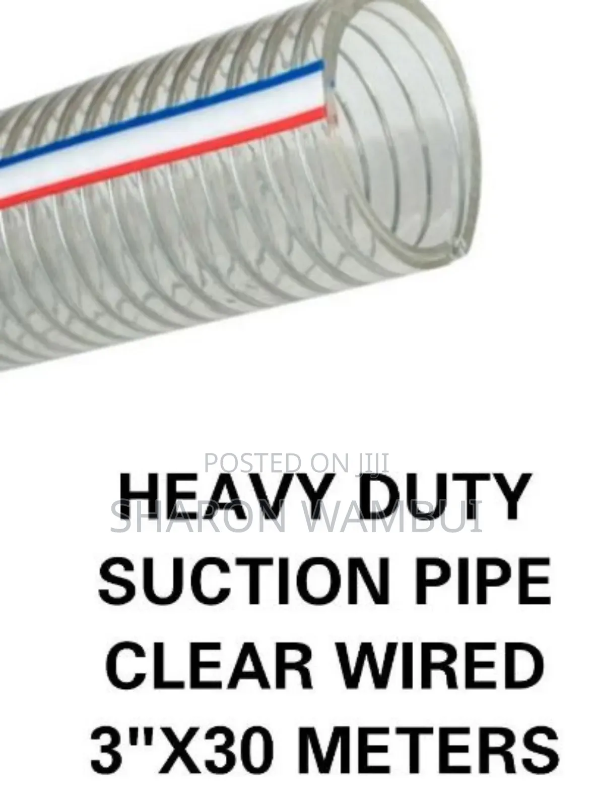 Quality 30m Sunction Pipe Clear Wired 3inch/30m ,3inch Sunction Pipe