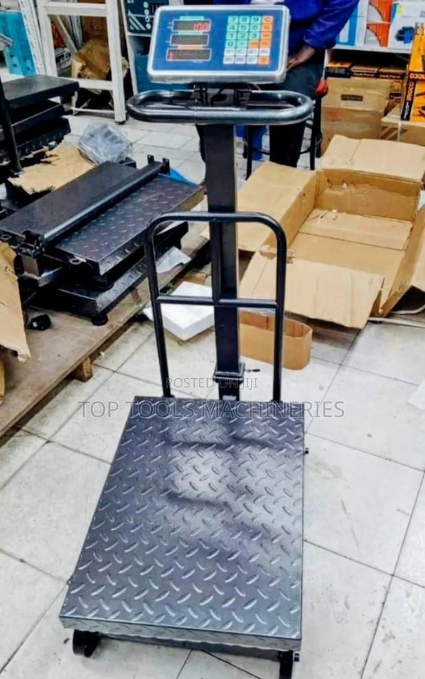 Digital Platform Weighing Scale 600kg - main view