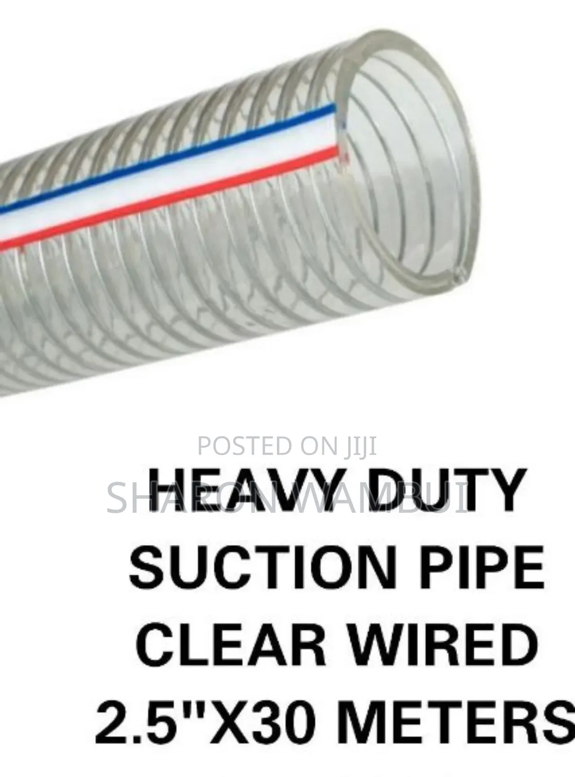 Heavy Duty Sunction Pipe 2.5inch,30m/3inch ,30m Sunction Pipe Clear