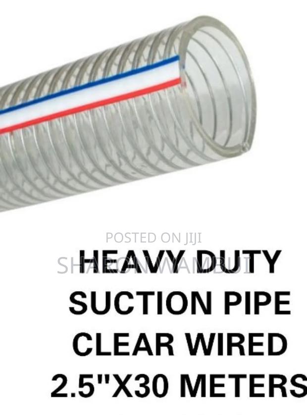 Heavy Duty Sunction Pipe 2.5inch,30m/3inch ,30m Sunction Pipe Clear