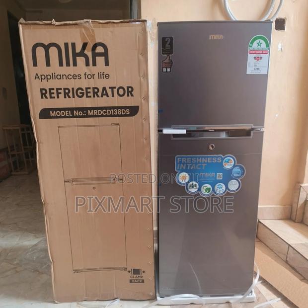 Mika 138 L Double Door Fridge – Small Space Cooling Solution