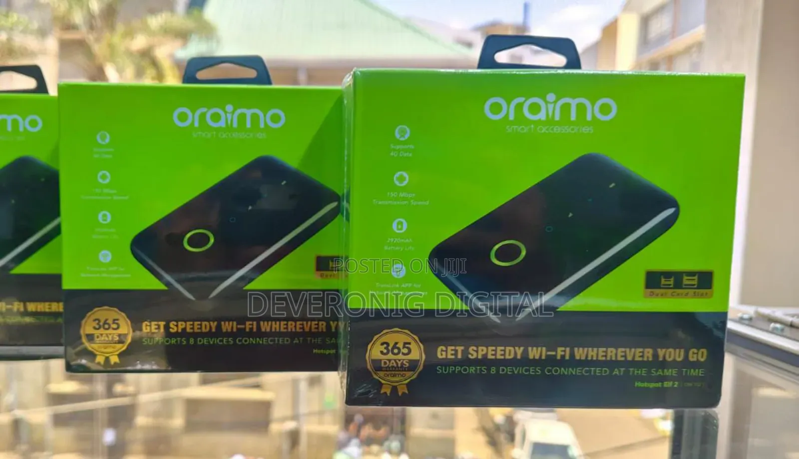 Oraimo Mifi Hotspot Elf 2 Om-102 With Dual Card Slot
