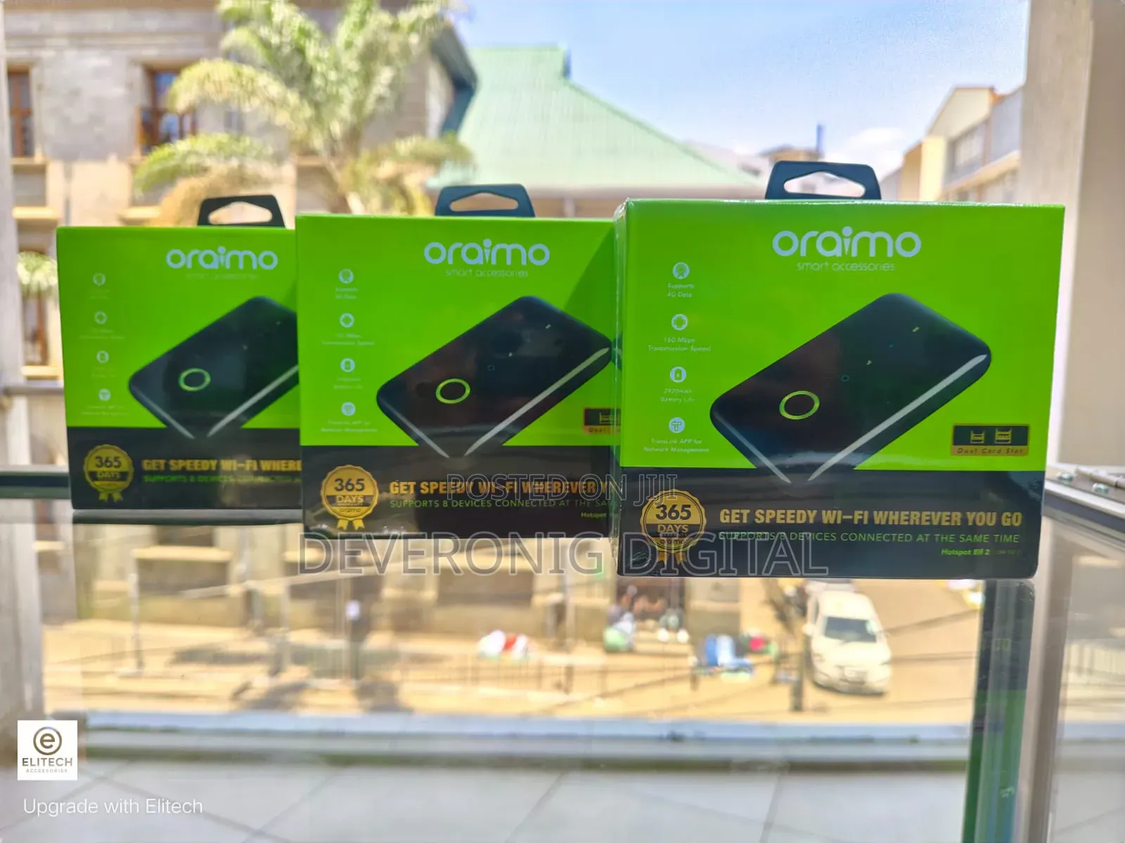 Oraimo Mifi Hotspot Elf 2 Om-102 With Dual Card Slot