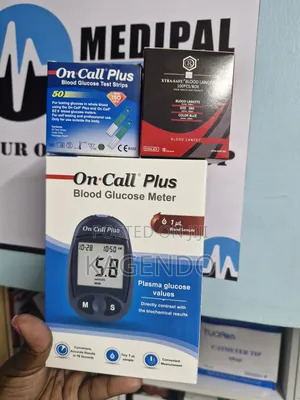 Digital Glucometer With Test Strips Lancets