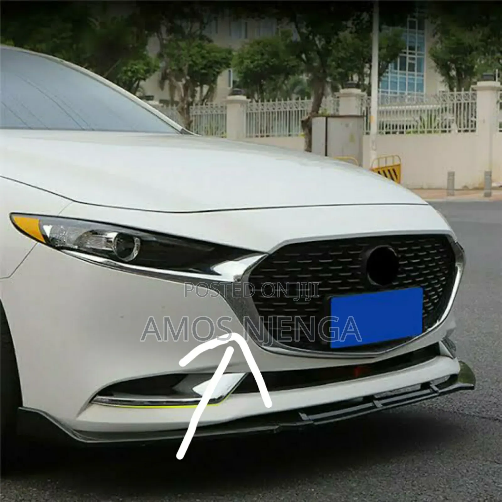 Mazda Axela 2019-2020 Bumper Chrome