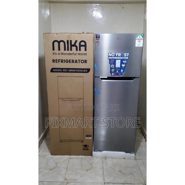 Mika 334l Double Door Fridge With No Frost Energy‐Smart Design - main view
