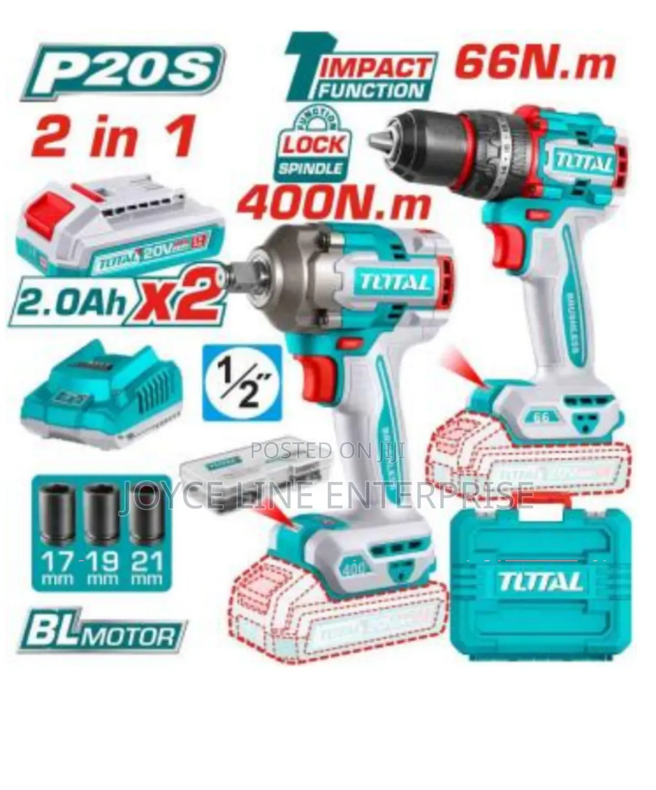 Cordless 2 PCS Combo Kit