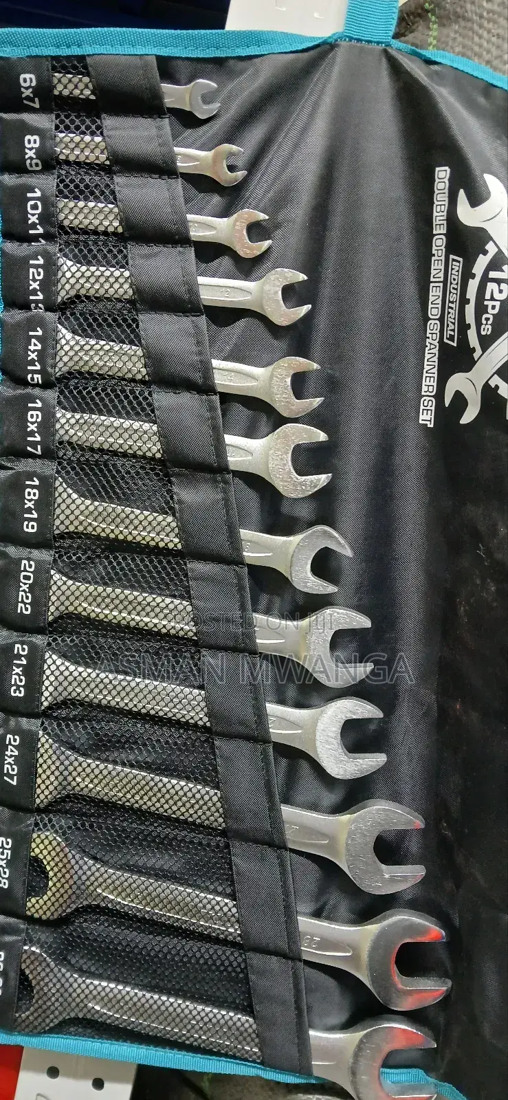 Double Open End Spanner Set 12pcs