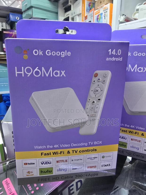 H96 Max Tv Box [ Google ] 2 + 16