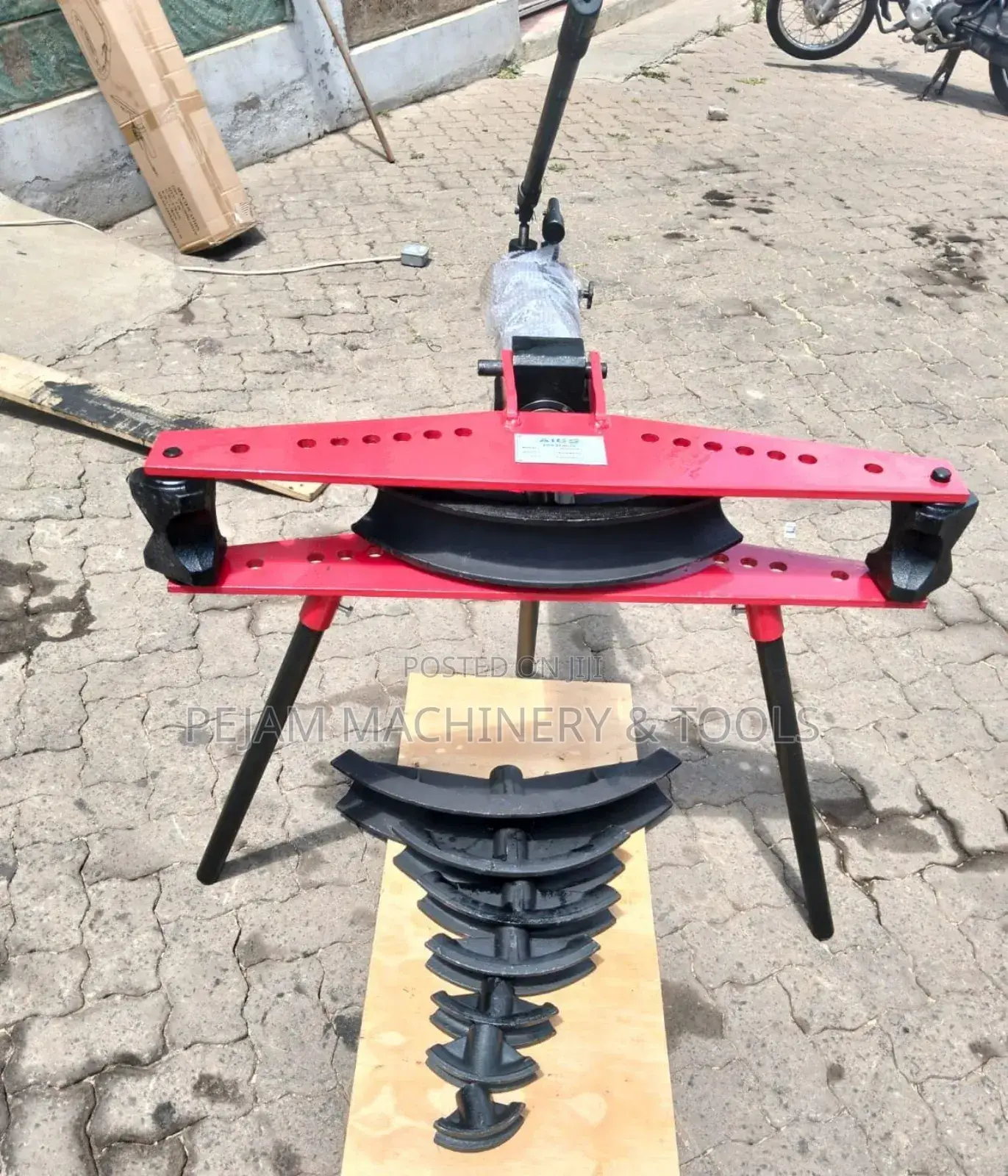 Manual Hydraulic Pipe Bender 1/2" to 2" Aico Japan