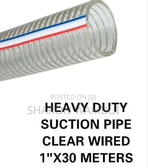 New 1inch ,30m Sunction Pipe Clear Wired/1inch Sunction Pipe C - thumbnail 2
