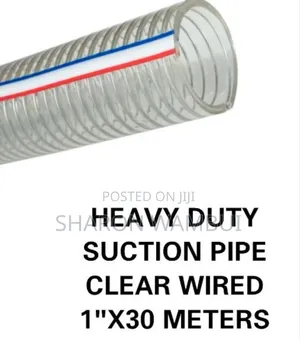 New 1inch ,30m Sunction Pipe Clear Wired/1inch Sunction Pipe C