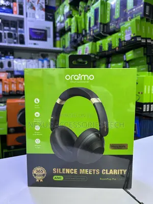Oraimo Anc Wireless Earphones-Noise Cancelling,Clear Sound,Long Batter